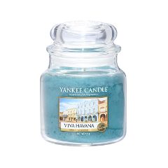 Ароматическая свеча Yankee Candle Viva Havana Medium Jar Candle (Объем 411 г)