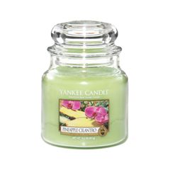 Ароматическая свеча Yankee Candle Pineapple Cilantro Medium Jar Candle (Объем 411 г)