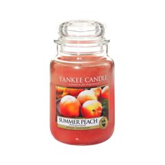 Ароматическая свеча Yankee Candle Summer Peach Jar Candle (Объем 623 г)