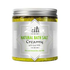 Соль для ванны Zeitun Creamy Natural Bath Salt (Объем 250 мл)
