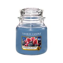 Ароматическая свеча Yankee Candle Mulberry & Fig Delight Jar Candle (Объем 411 г)