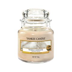 Ароматическая свеча Yankee Candle Warm Cashmere Jar Candle (Объем 104 г)