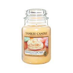 Ароматическая свеча Yankee Candle Vanilla Cupcake Jar Candle (Объем 623 г)