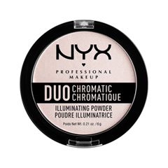 Хайлайтер NYX Professional Makeup Duo Chromatic Illuminating Powder 04 (Цвет 04 Snow Rose variant_hex_name EADADA)