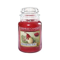 Ароматическая свеча Yankee Candle Cranberry Pear Jar Candle (Объем 623 г)