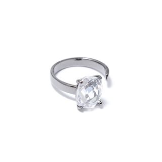 Кольца Herald Percy Незамкнутое кольцо с прозрачным кристаллом