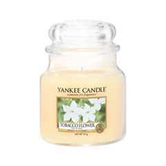 Ароматическая свеча Yankee Candle Tobacco Flower Small Jar Candle (Объем 104 г)