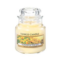 Ароматическая свеча Yankee Candle Flowers in the Sun Small Jar Candle (Объем 104 г)
