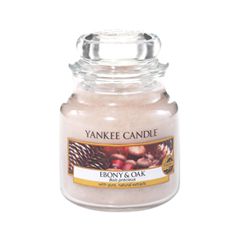 Ароматическая свеча Yankee Candle Ebony and Oak Small Jar Candle (Объем 104 г)