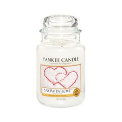 Ароматическая свеча Yankee Candle Snow In Love Large Jar Candle (Объем 623 г)