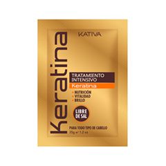 Маска Kativa Кератиновая маска для поврежденных волос (Объем 35 г)