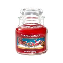Ароматическая свеча Yankee Candle Christmas Eve Small Jar Candle (Объем 104 г)