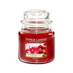 Ароматическая свеча Yankee Candle Cranberry Ice Medium Jar Candle (Объем 411 г)