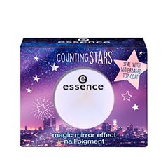 Дизайн ногтей essence Counting Stars Magic Mirror Effect Nail Pigment 01 (Цвет 01 a sky full of stars variant_hex_name E1DEF4)