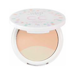 Компактная пудра Lumene Nordic Chic CC Color Correcting Powder 4 (Цвет 4 variant_hex_name dbc3ae)