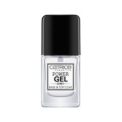 Базы и топы Catrice Power Gel 2 in 1 Base & Top Coat (Цвет Transparent variant_hex_name CACCD2)