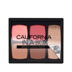 Для лица Catrice California in a Box Bronzer & Blush Palette (Цвет 010 Malibu Beach Collecion variant_hex_name D57278)