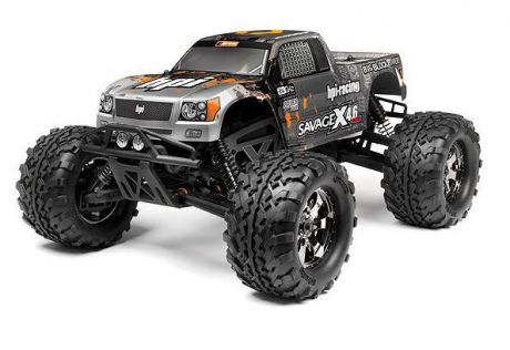 Монстр 1/8 - SAVAGE X 4.6 RTR (SILVER/BLACK) (NEW)