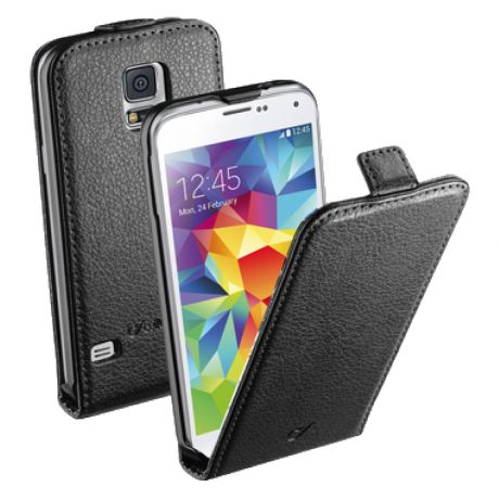Чехол для Samsung Galaxy S5 Cellular Line Flap Essential FLAPESSENGALS5BK Black