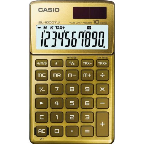 Калькулятор Casio SL-1000TW-GD-S-EH