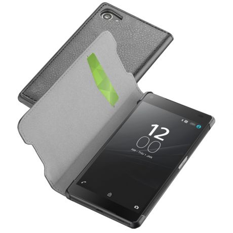 Чехол для Sony Xperia Z5 Compact Cellular Line BOOKESSENXPRZ5CK Black