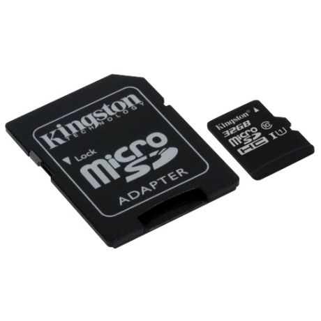 Карта памяти micro SDHC Kingston 32GB Class 10 UHS-I SDC10G2/32GB