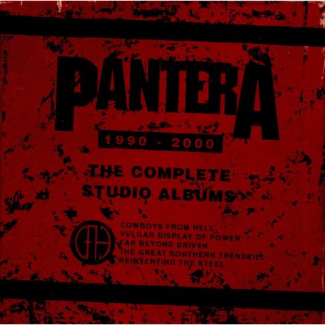CD Pantera The Complete Studio Albums 1990-2000