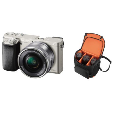 Цифровой фотоаппарат + объектив + сумка Sony ILCE-6000L + SELP1650 + LCS-SC8