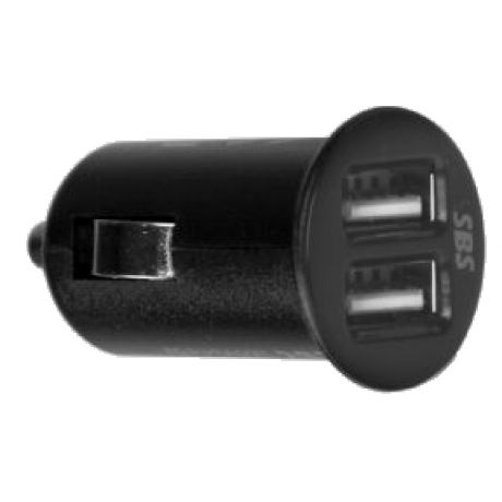Автомобильное зарядное устройство SBS TE0APU022 Black