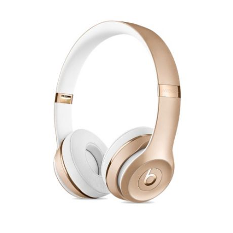 Наушники беспроводные с микрофоном Beats Solo3 Wireless  Gold (MNER2ZE/A)