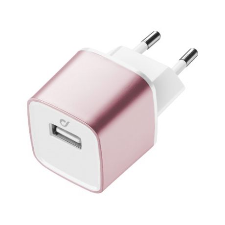 Зарядное устройство USB Cellular Line LAACHUSB2AP Pink