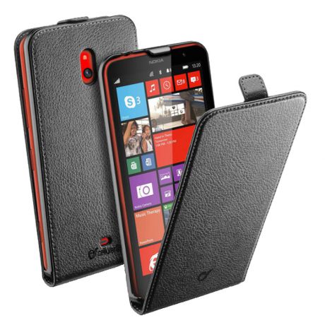 Чехол для Lumia 1320 Cellular Line Flap Essential Black