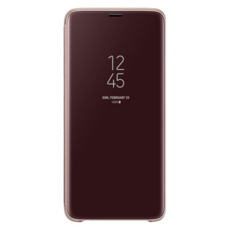 Чехол для Samsung Galaxy S9+ Samsung Clear View Standing Cover (EF-ZG965CFEGRU) Gold