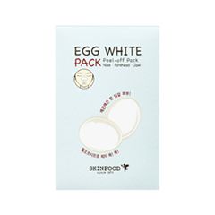 Очищение SkinFood Набор очищающих полосок для носа Egg White Pack Peel-Off Pack