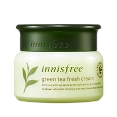 Крем InnisFree Green Tea Fresh Cream (Объем 50 мл)