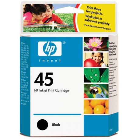 Картридж для струйного принтера HP 45 Black (51645AE)