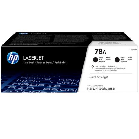 Картридж для лазерного принтера HP 78А Black (CE278AF)