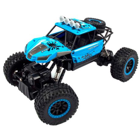 Радиоуправляемая машина Blue Sea Rock crawler, 1:18, 4WD синий
