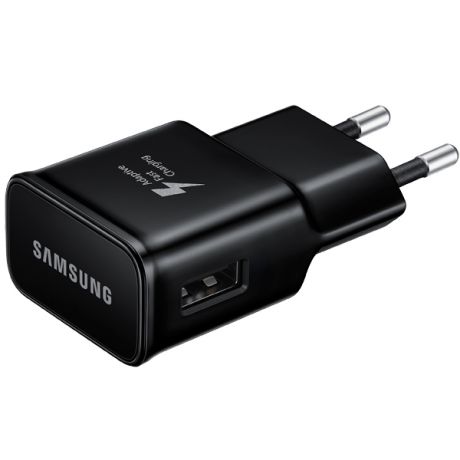 Сетевое зарядное устройство Samsung 1 USB 2A+кабель Type C+быстрая зар. (EP-TA20EBE)