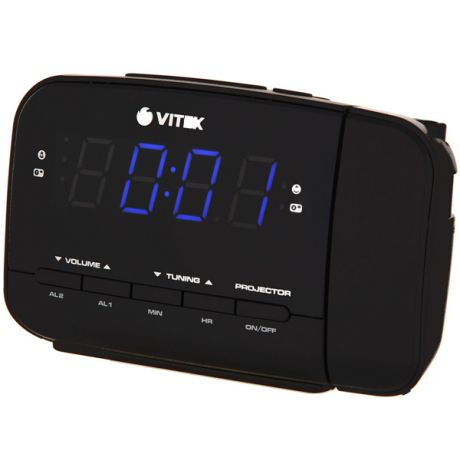 Радио-часы VITEK VT-6611 BK