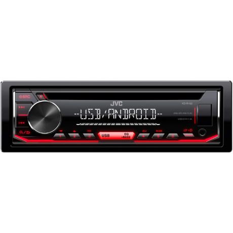 Автомобильная магнитола с CD MP3 JVC KD-R492 + USB 8Gb