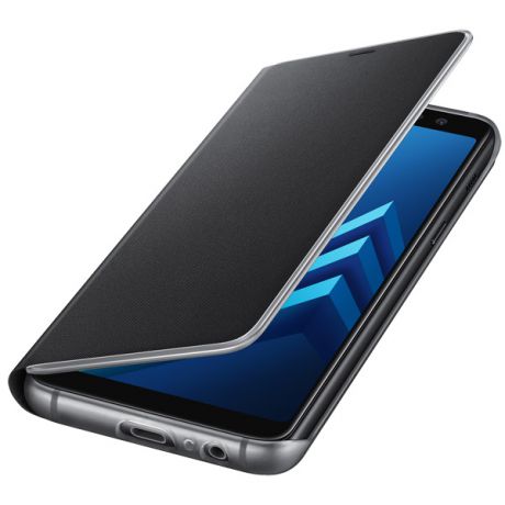 Чехол для сотового телефона Samsung Galaxy A8 (2018) Neon Flip Cover Black