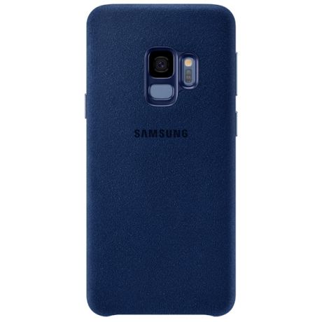 Чехол для сотового телефона Samsung Alcantara Cover для Samsung Galaxy S9, Blue