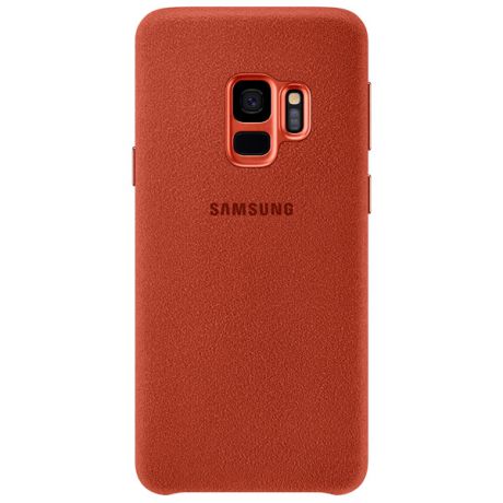 Чехол для сотового телефона Samsung Alcantara Cover для Samsung Galaxy S9, Red