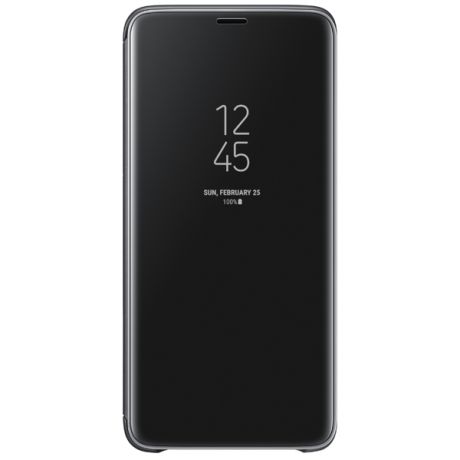Чехол для сотового телефона Samsung Clear View S.Cover для Samsung Galaxy S9+, Black