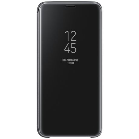 Чехол для сотового телефона Samsung Clear View S.Cover для Samsung Galaxy S9, Black