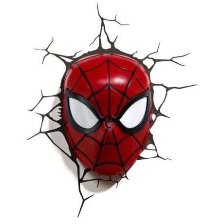 Фигурка 3DLightFX Светильник 3D Spiderman Mask
