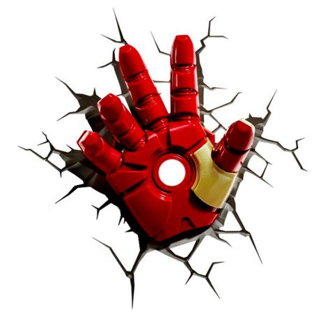 Фигурка 3DLightFX Светильник 3D Classic Iron Man Hand