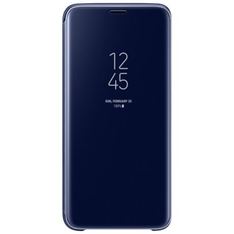 Чехол для сотового телефона Samsung Clear View S.Cover для Samsung Galaxy S9, Blue