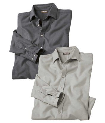 Комплект Рубашек из Фланели — 2 шт.